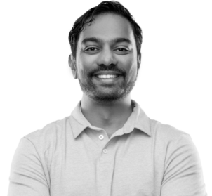 AccountMakers worker a professional man with glassed smiling