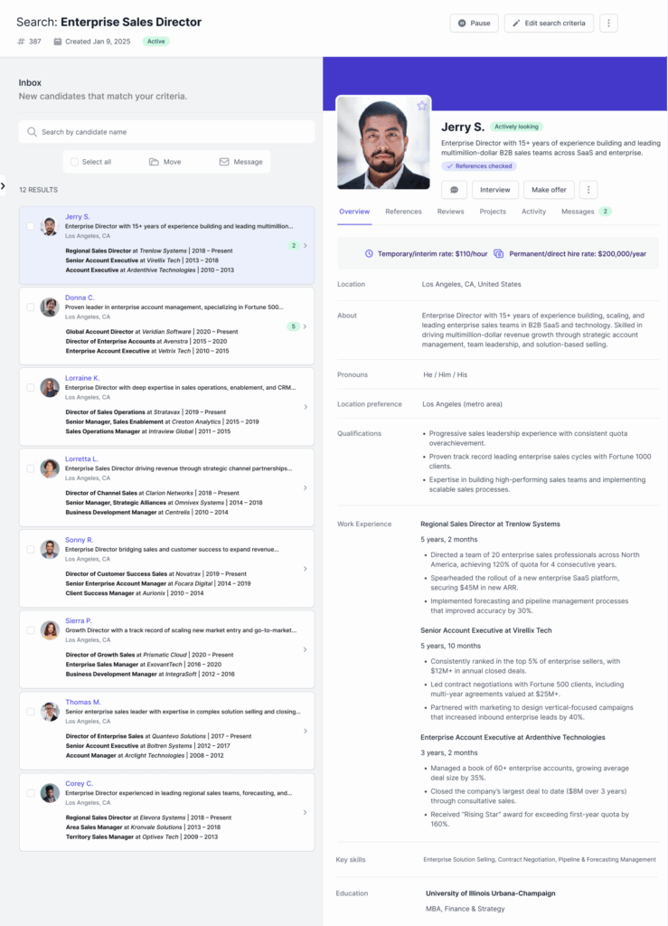 Image of AccountMakers' automated search for 