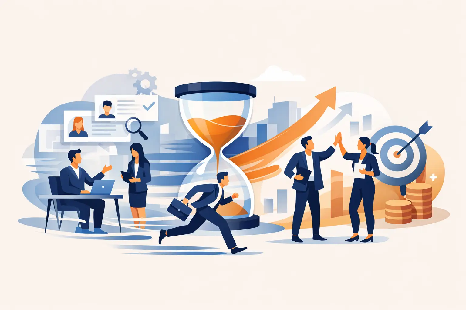 How Sales Staffing Agencies Cut Hiring Time