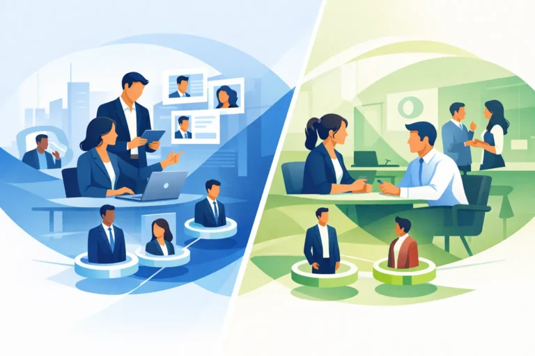 Staffing Agency vs In House Recruiting